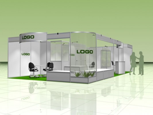 Stand preallestito 10x5,5 m