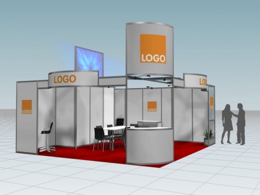 Stand preallestito 6x5,5 m