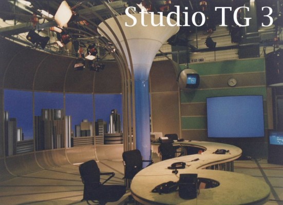 Allestimento Studio TG 3