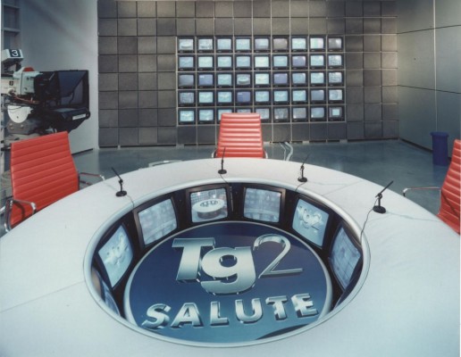 Scenografia TG 2 Salute