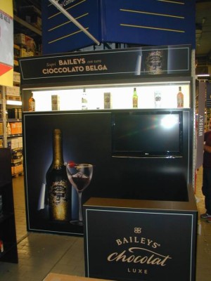 Stand personalizzato Baileys